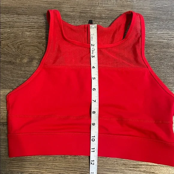 ZYIA Active All Star One More Rep Red Sports Bra - Picture 8 of 10